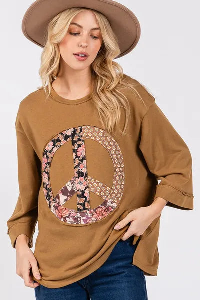 Peace and Love-Sage and Fig-BOHO-Vintage Inspired-Peace Shirt – Earthy ...