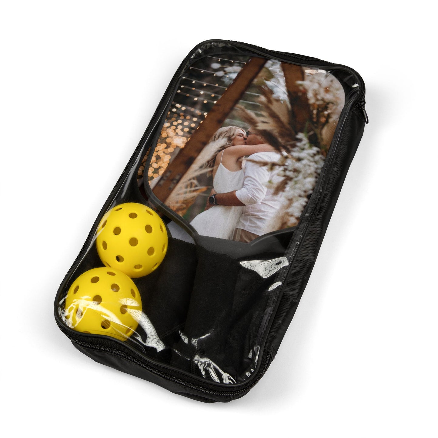 Pickleball Set with 2 Paddles, 2 Balls and a carrying case
