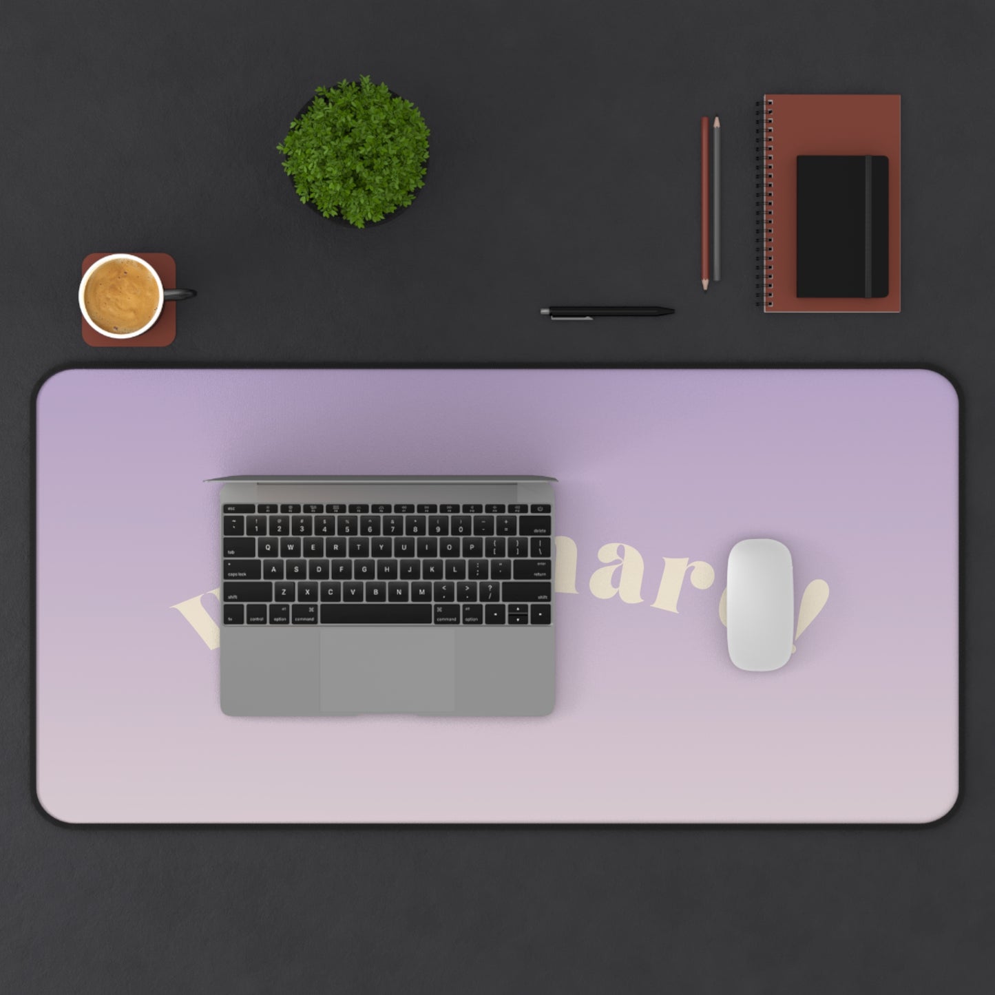 Work Hard Desk Mat