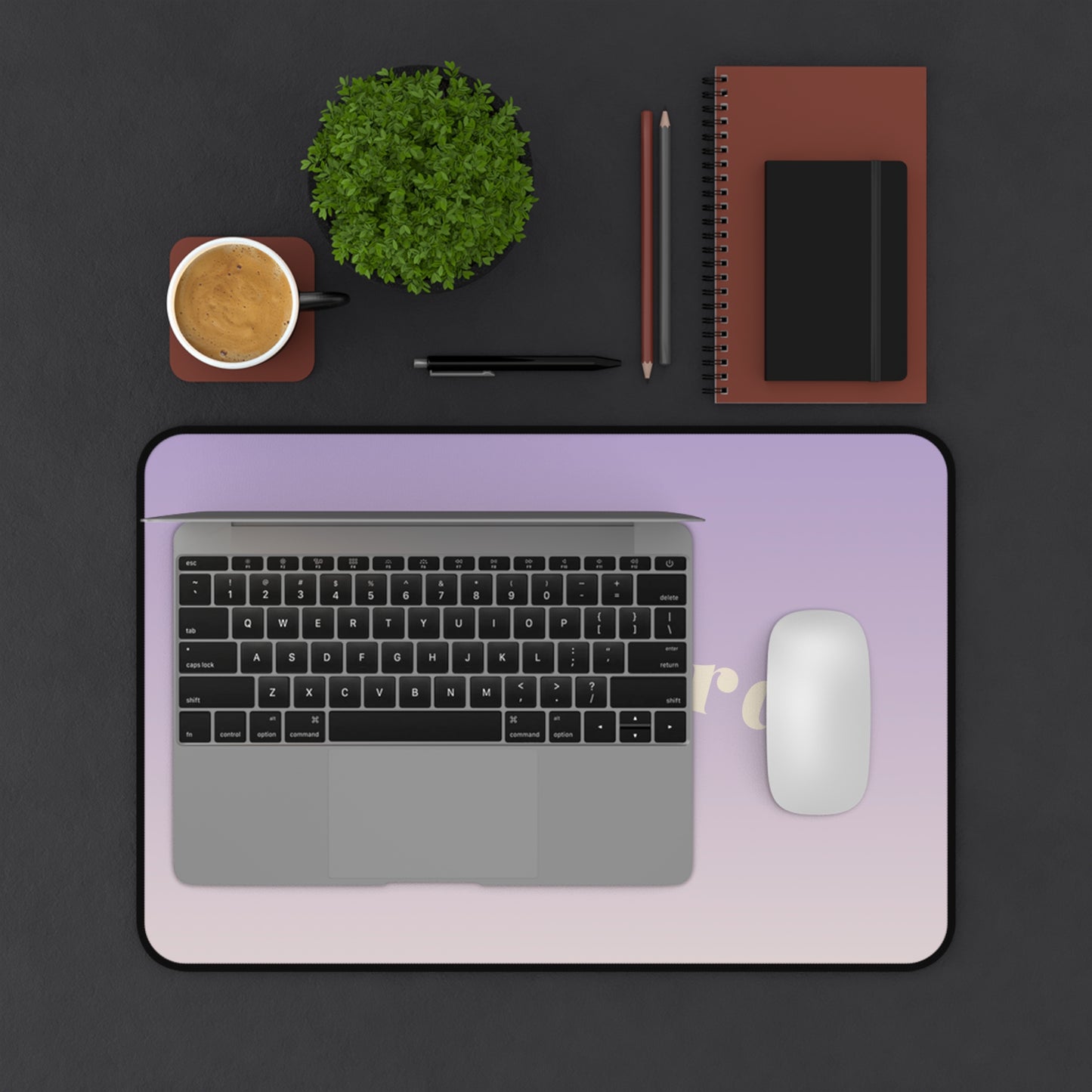 Work Hard Desk Mat