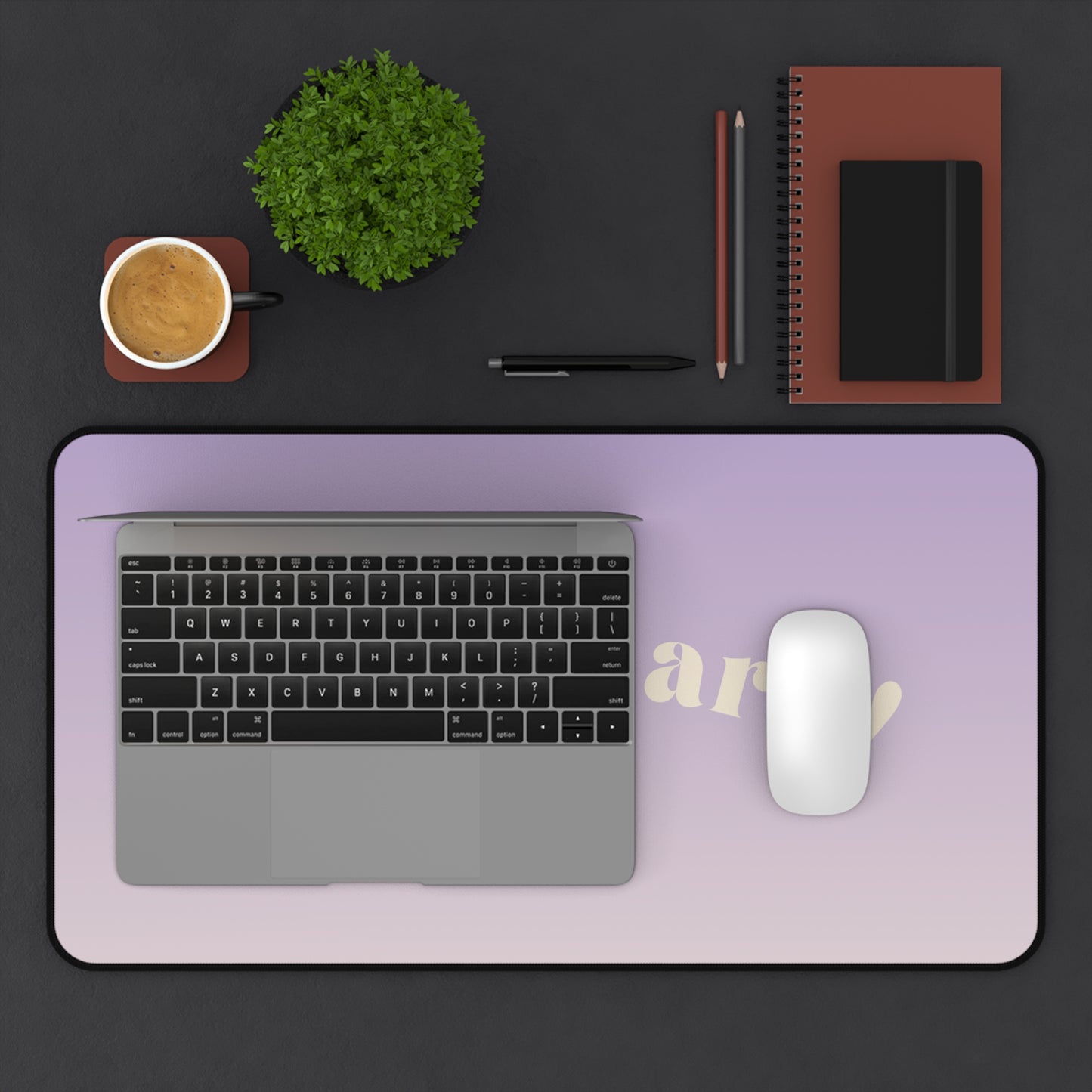 Work Hard Desk Mat