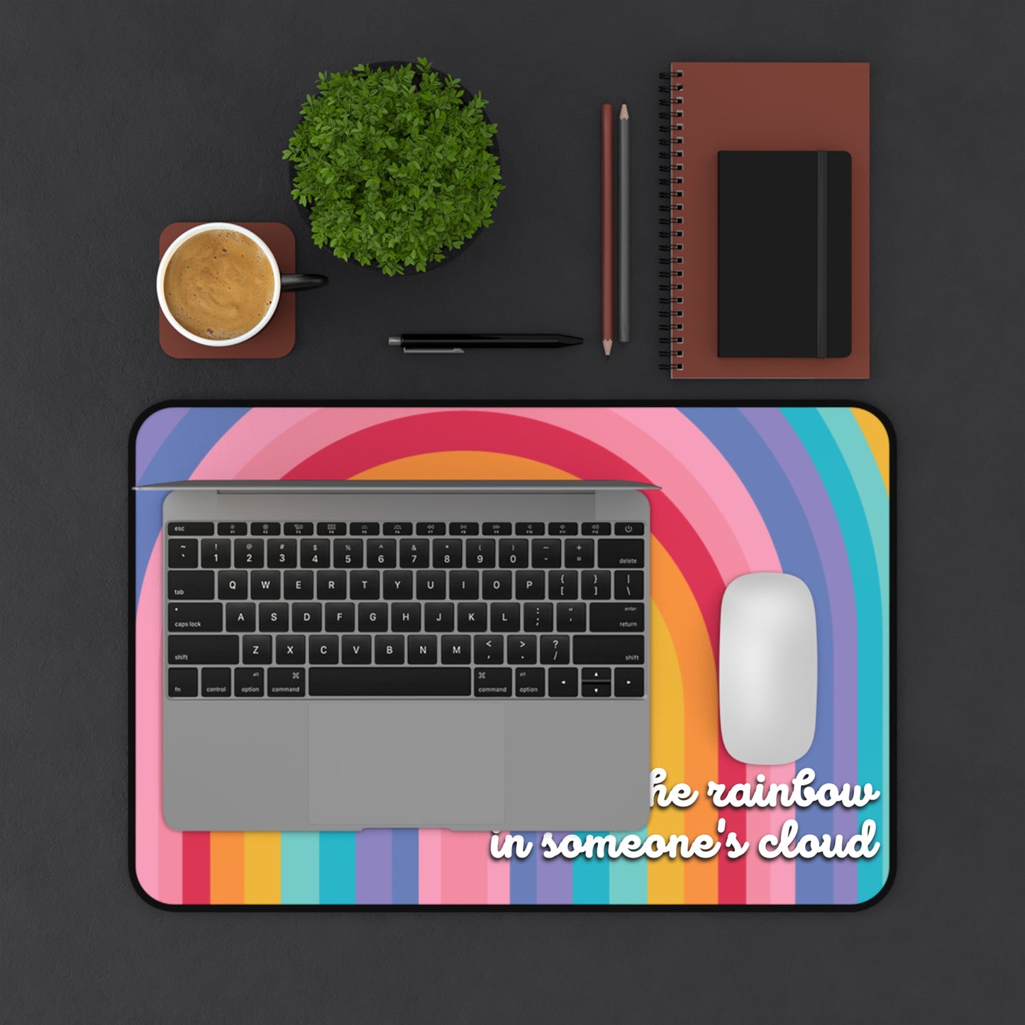 Rainbow Desk Mat