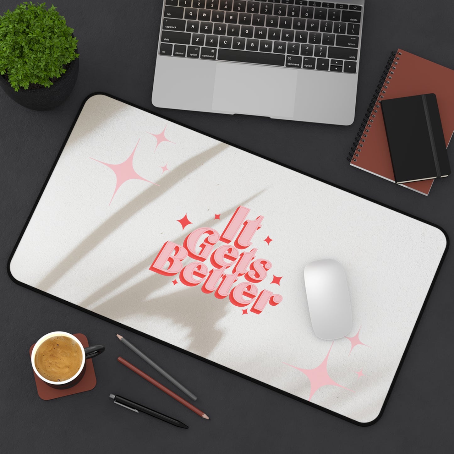 It Gets Better Desk Mat
