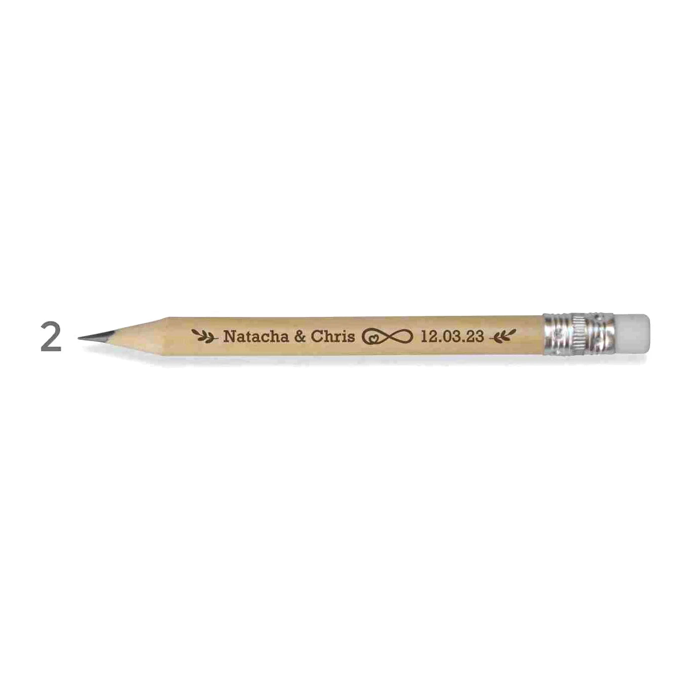 Personalized Rustic Wedding Wooden Pencils in Bulk Wedding Favors for Guests Engraved Natural Golf Pencil Printed with LOGO
