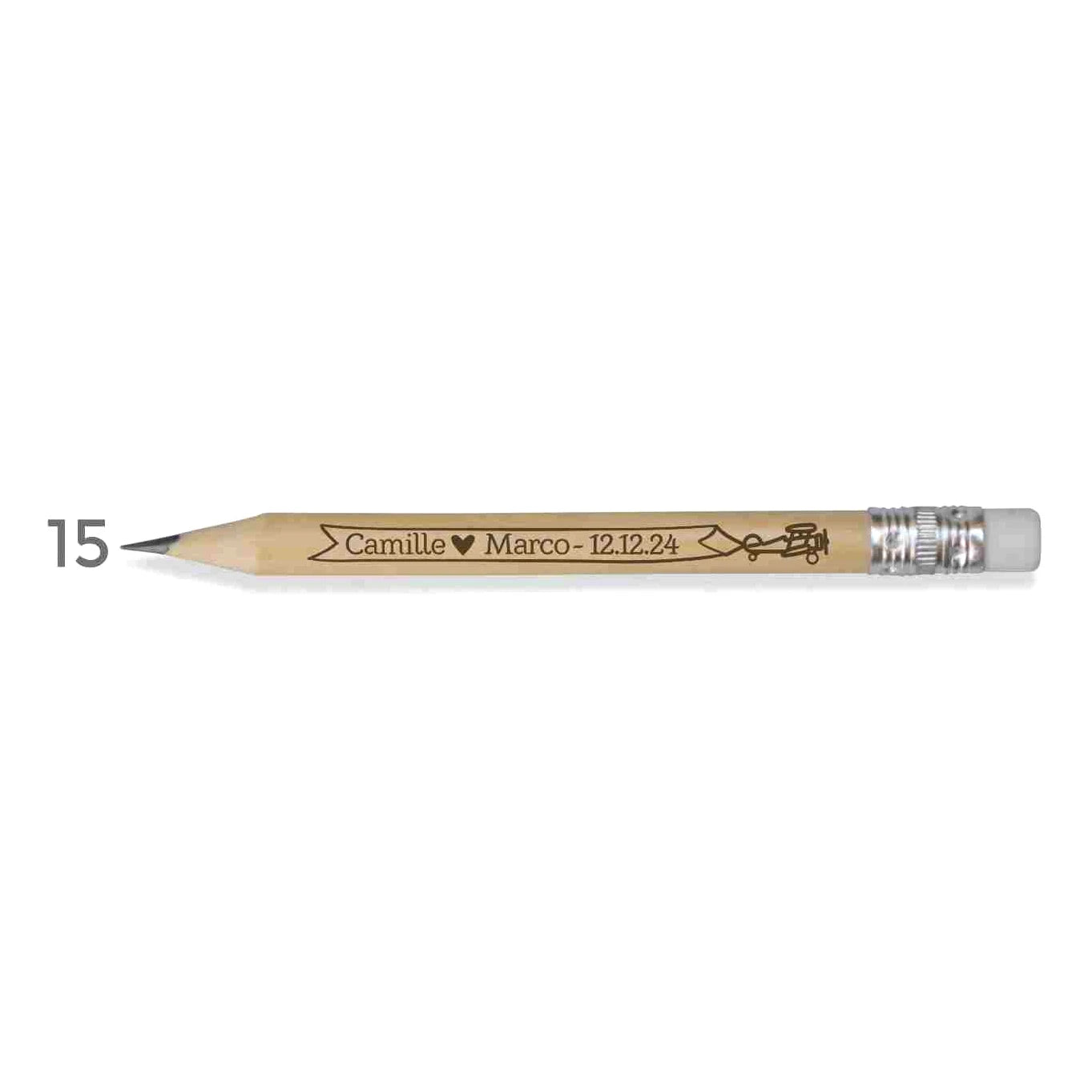 Personalized Rustic Wedding Wooden Pencils in Bulk Wedding Favors for Guests Engraved Natural Golf Pencil Printed with LOGO