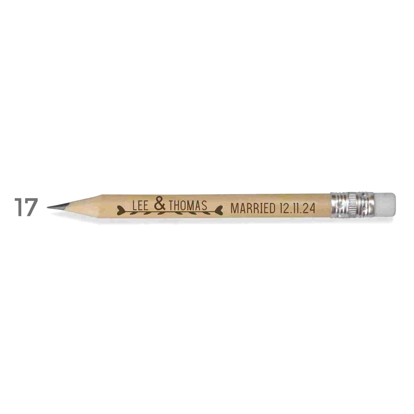 Personalized Rustic Wedding Wooden Pencils in Bulk Wedding Favors for Guests Engraved Natural Golf Pencil Printed with LOGO